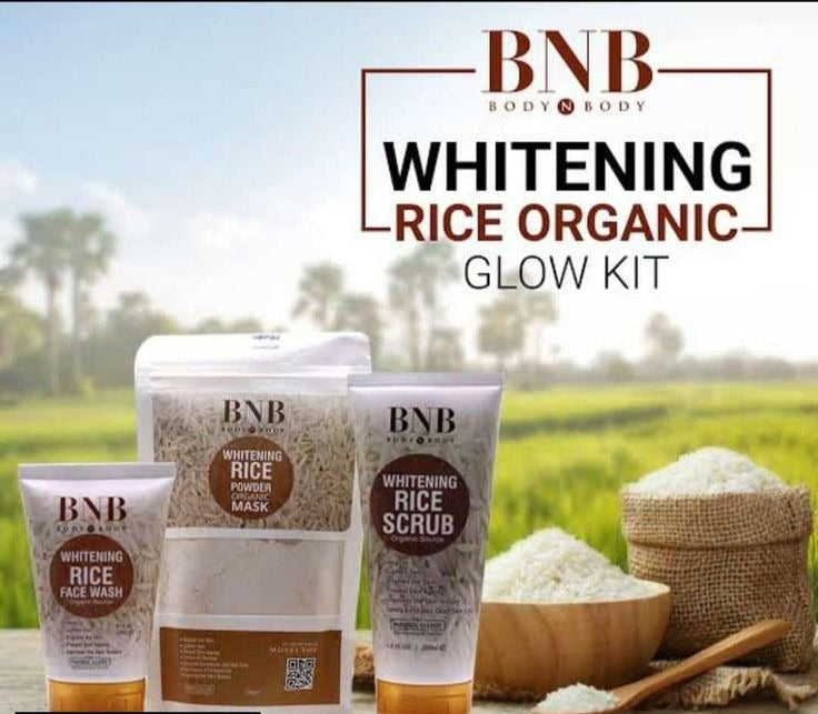 BNB Rice Extract Bright & Glow Kit