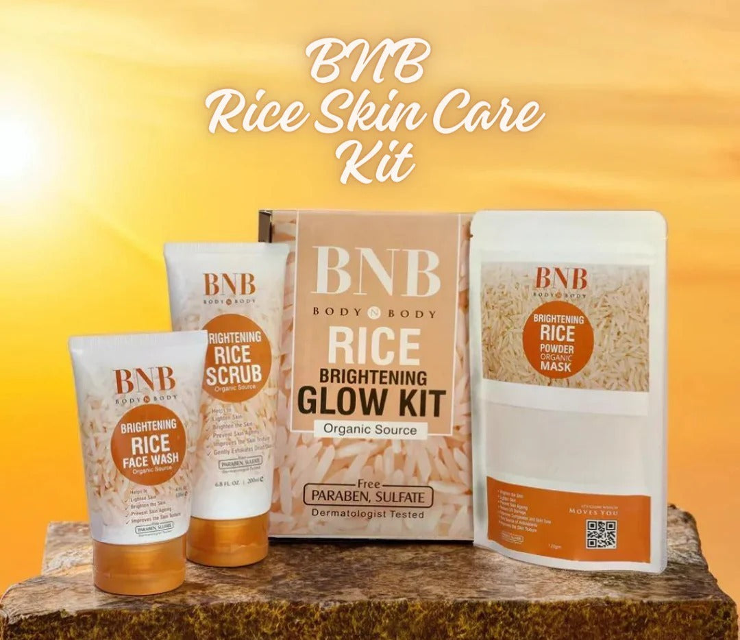 BNB Rice Extract Bright & Glow Kit